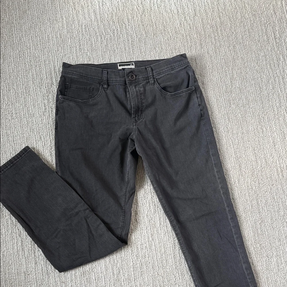 Travis Matthew Dark Gray Men's Straight Leg Jeans